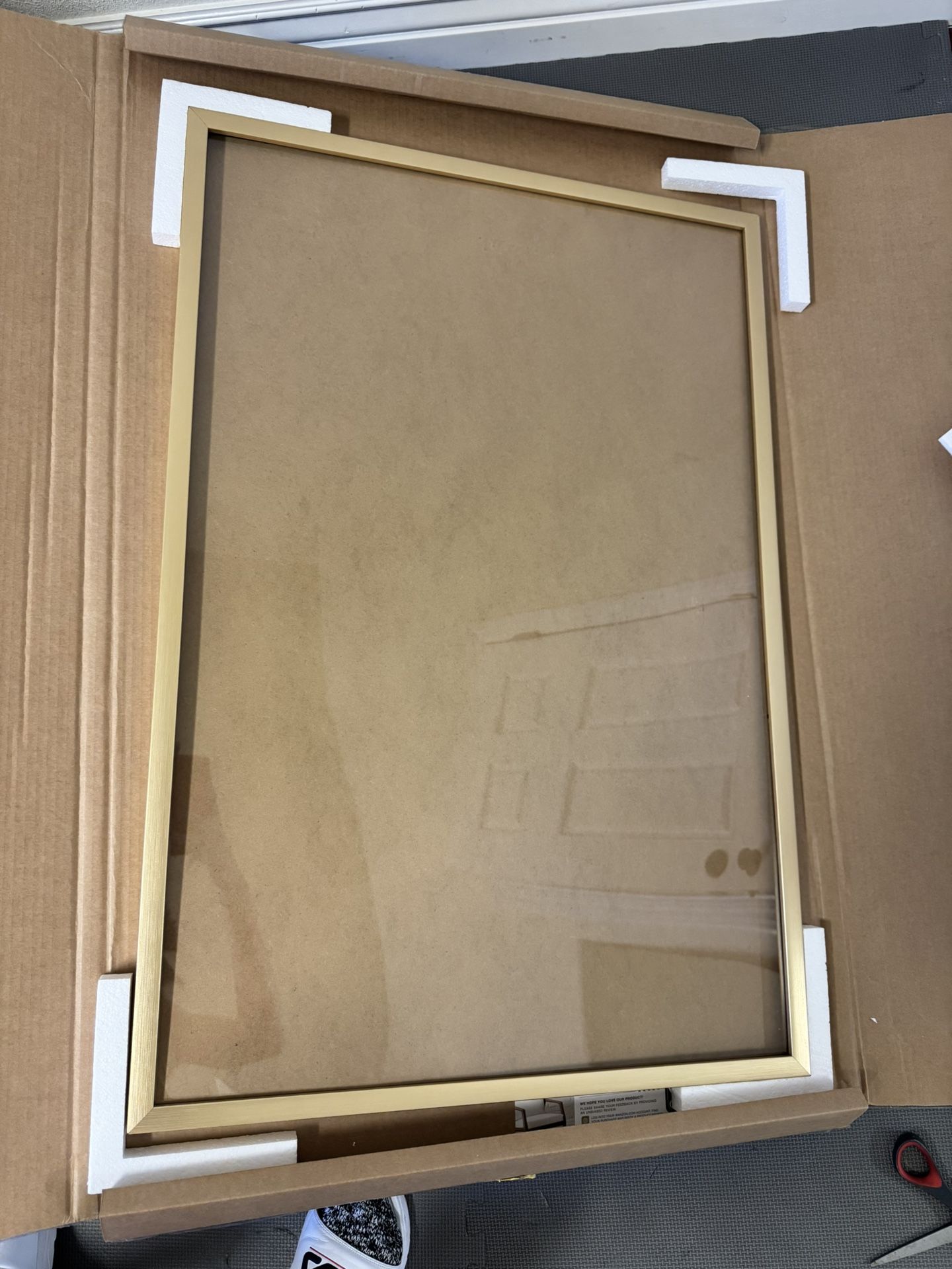 Beautiful Frame 24x36 Poster Size - Used Once For Wedding - Excellent Condition