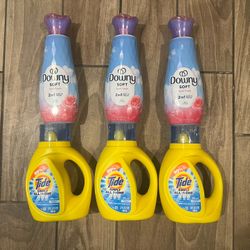 Detergent Tide And Downy All For $20