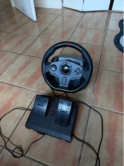 Gaming Steering wheel and pedals