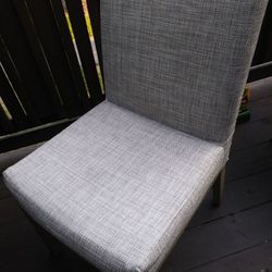 Outdoor Dining Chairs Pair 