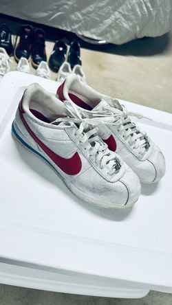 Nike Cortez White Red Blue Sneakers Forest Gump