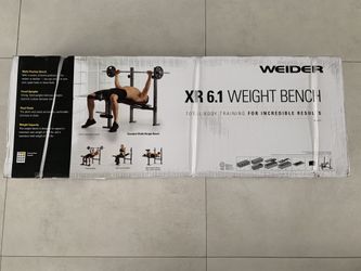 Brand new weirder weight bench