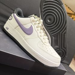 Airforce 1 Hoops White Canyon Purple