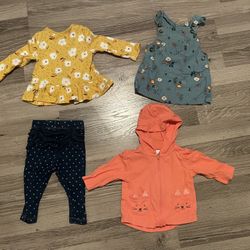 Almost Brand New 3-6 Months Baby Girl Clothes With Excellent Condition