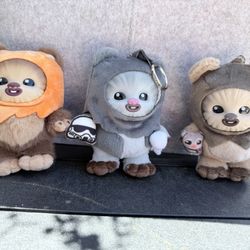 Ewok Keychains From Disney 