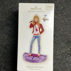 Hallmark Keepsake Hannah Montana Magic Sound Ornament