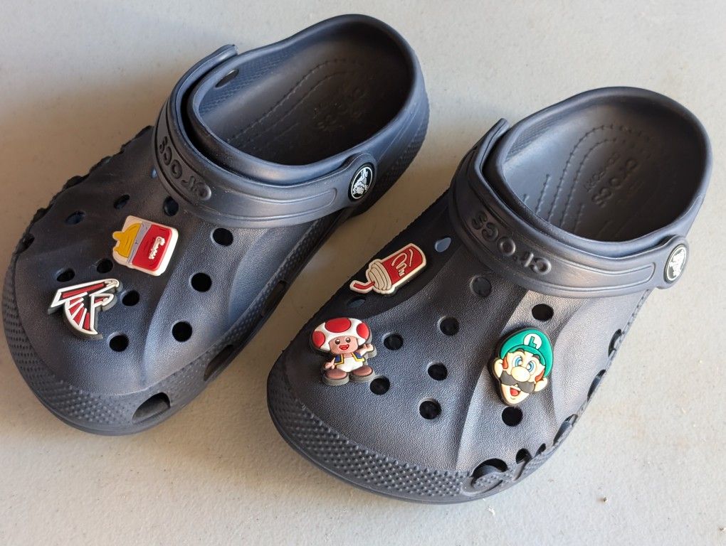 Pre-owned Kids CROCS Sandals Shoes Size J1