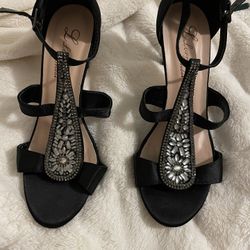 Formal Black Heels 