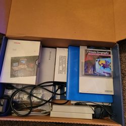 1st Ever Original Toshiba Portable Laptop, Printer And All The Instruction Books 