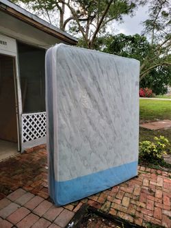 NEW QUEEN PILLOW TOP MATTRESS AND BOX SPRING -- Also Available In All Sizes.