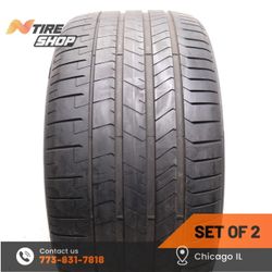 Set of 2 Used  7/32  Summer  285/40R19  107Y  Pirelli  P Zero PZ4 MO1A