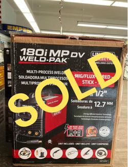 LINCOLN ELECTRIC 180i MP BRAND NEW