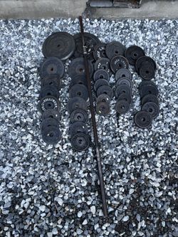 Weights 185 Lbs Plus Bar 