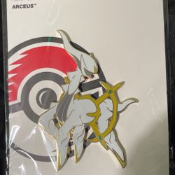 Pokemon Arceus Oversize Pin