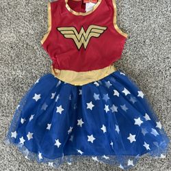 Girls Wonderwoman Costume Size 4-5