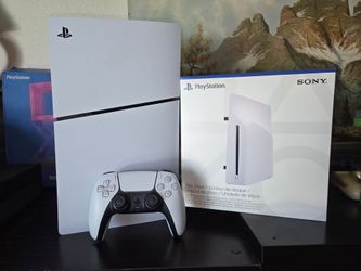 PS5 Slim Digital with Factory Sealed Disc Drive