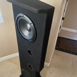 Subwoofer Box With 10 Inch Speakers