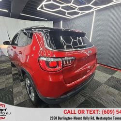 Clean 2018 Jeep Compass Limited – Red – Automatic