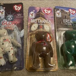 Beanie Babies with Some Wear