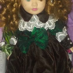 Victorian Porcelain Doll