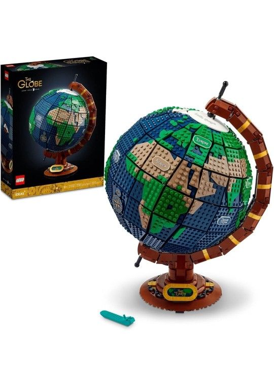LEGO Ideas The Globe 21332 Building Set for Adults (2585 Pieces)