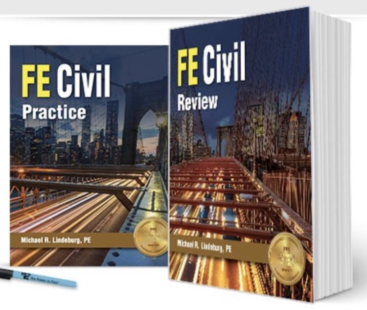 FE Civil Review Book and Question Book