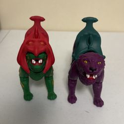 He-Man Battle Cat And Panthor