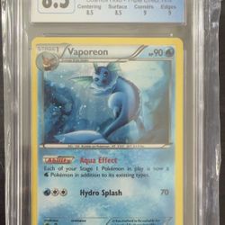 Vaporeon CGC 8.5