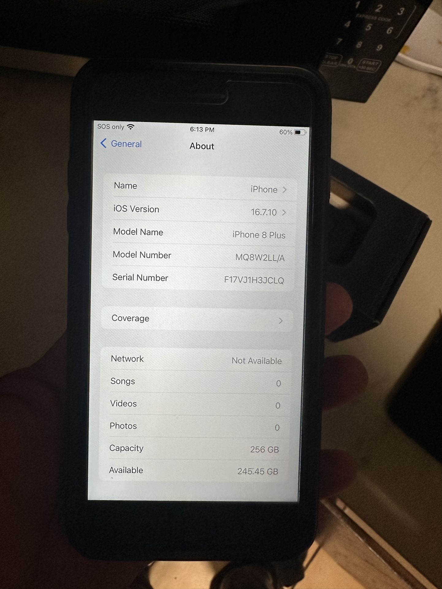 iPhone 8 Plus 256gb AT&T