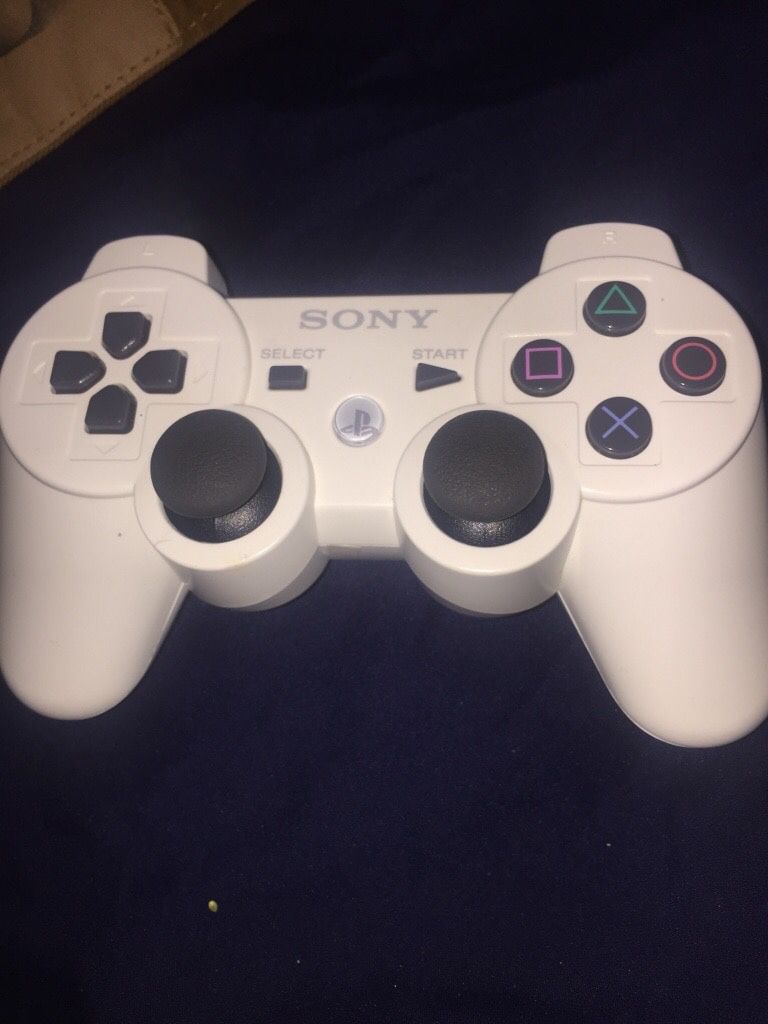 White PS3 Controller