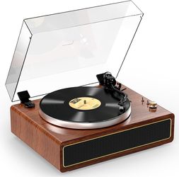 WOCKODER All-in-one Record Player Turntable User Manual