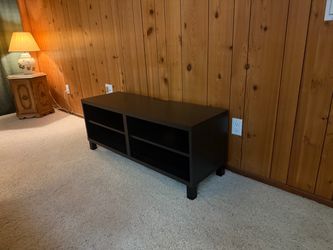 IKEA BESTÅ TV Unit / Media Console – Black-Brown