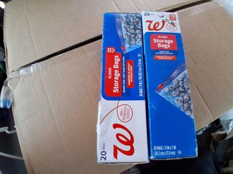Walgreens Storage Baggies