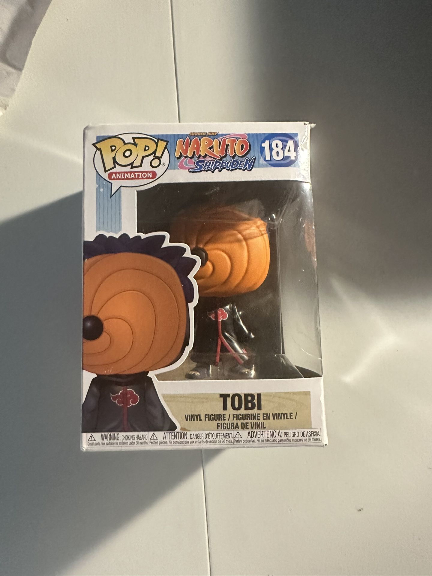 Funko POP Anime: Naruto Shippuden Tobi Toy Figure, Multicolor, One Size
