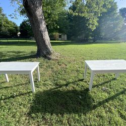 White Tables/ Small Desks