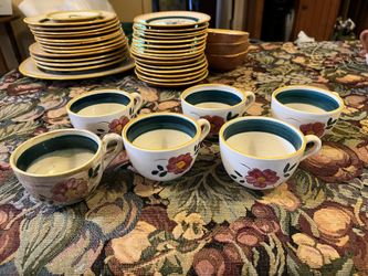 Stangl Pottery Plates & Cups