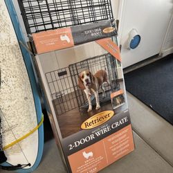 New Dog Crate Puppy Training Crate 