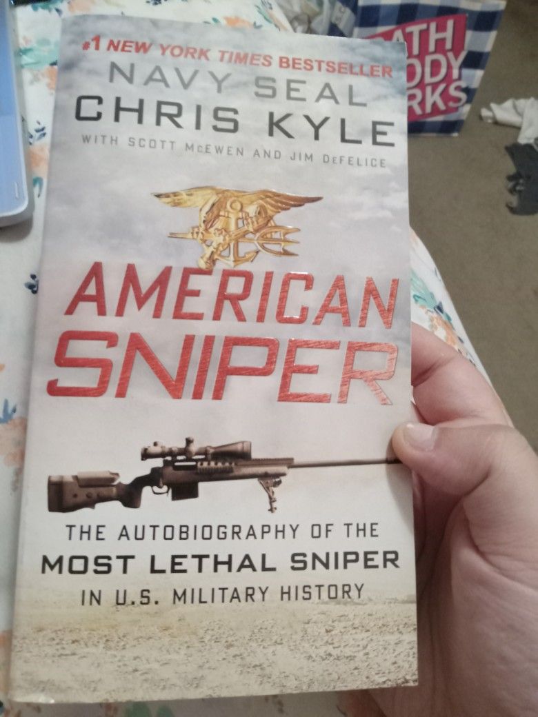 Paperback Book- American Sniper 