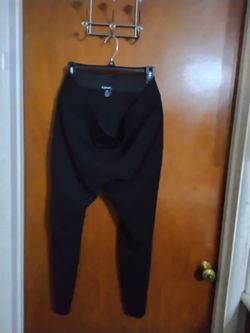 Black High-Waist Skinny Pants. Size 16P