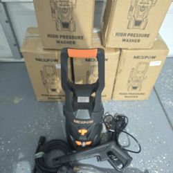 NEXPOW Electric Pressure Washer, 4000PSI Max 2.6 GPM Power Washer with 30 ft Hose, 4 Different Press