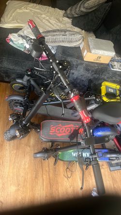 X4 E-Scooter 6 person Family Bundle Electric Scooters