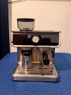 EUHOMY Espresso Machine with Grinder & Milk Frother โ Very Good Condition