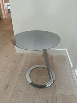 18” designer side table