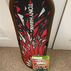 Tony Hawk Board and Disk For Xbox360