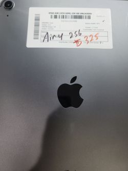 Ipad air 4 256gb, WiFi And Cellular