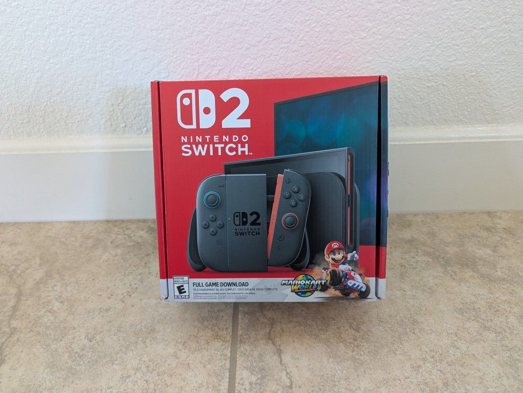 Nintendo Switch 2 with Mario Kart World
