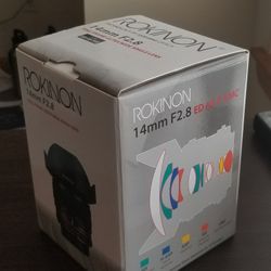 Brand New Rokinon FE14M-MFT 14mm F2.8 Ultra Wide Lens