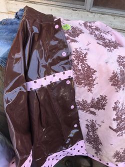 Girls rain coat