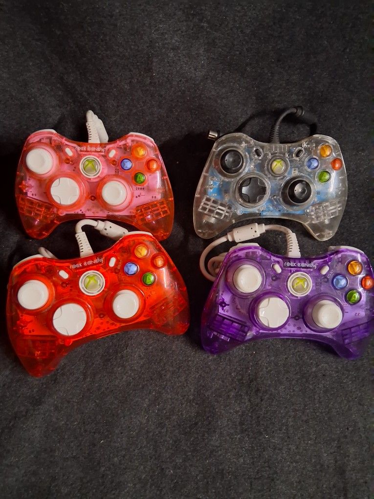 Xbox 360 Controllers Wired All Working