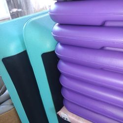 Step Aerobics Work Out Steps 